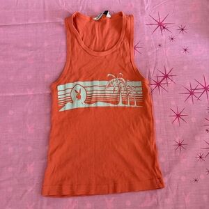 Playboy orange top